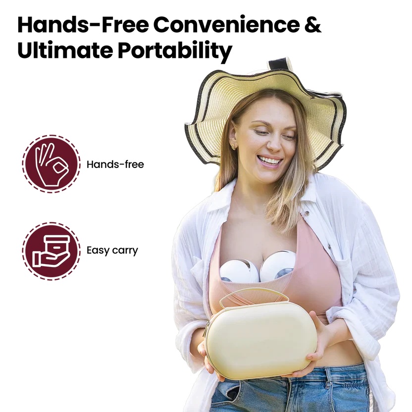 wearable breast pump